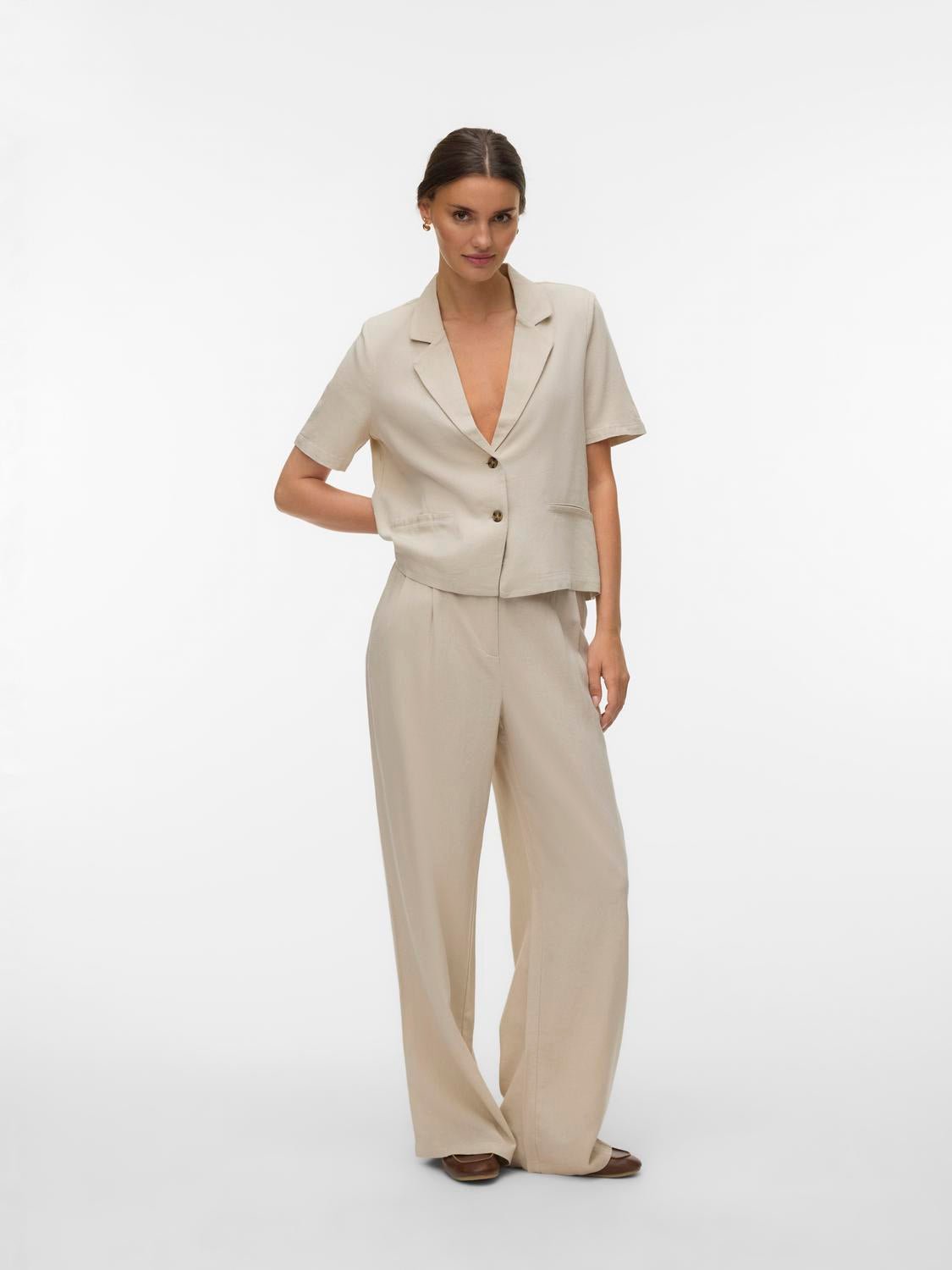 VMMYMILO Blazer - Silver Lining - VERO MODA & VILA Bergvik